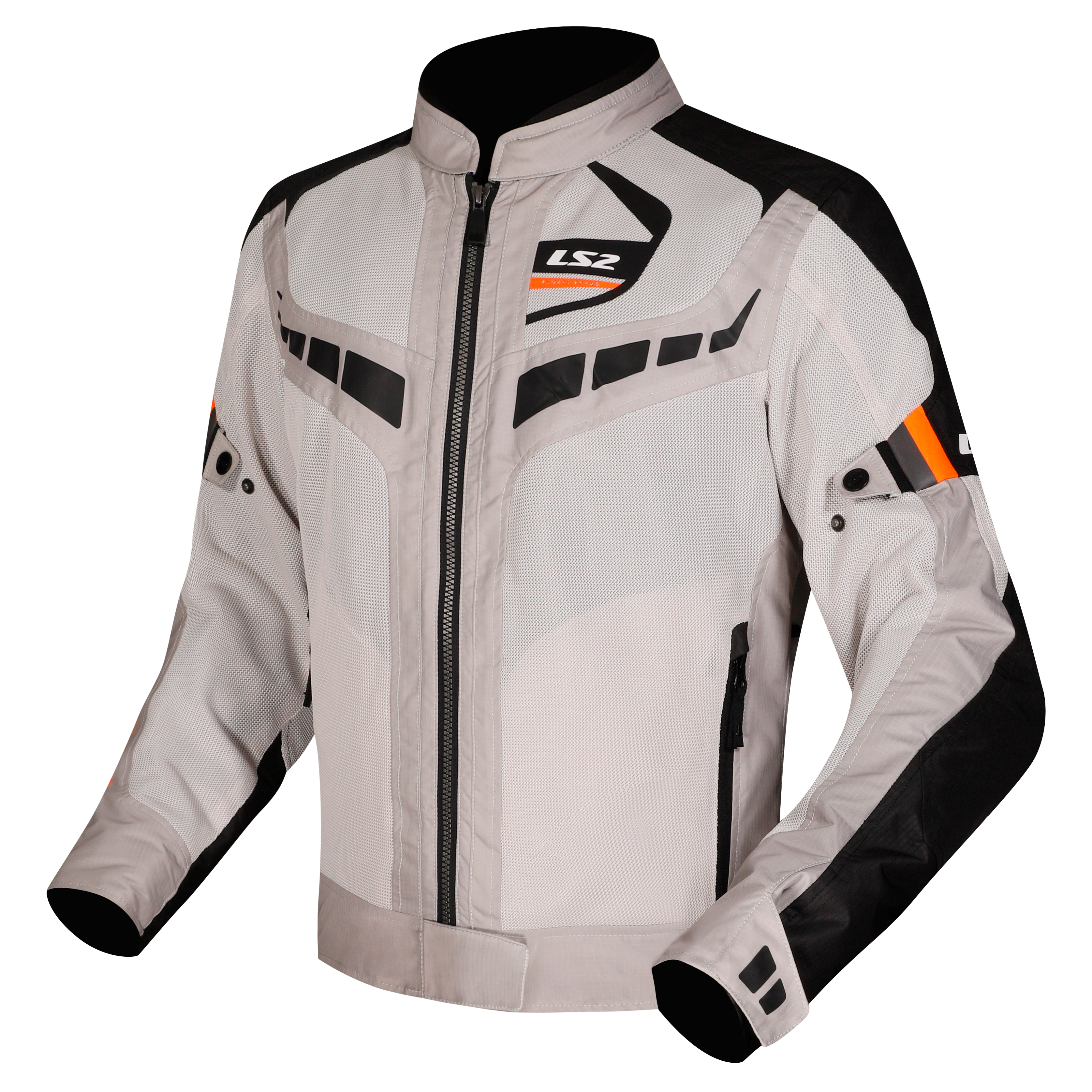 LS2 GARDA AIR LADY JACKET GREY ORANG